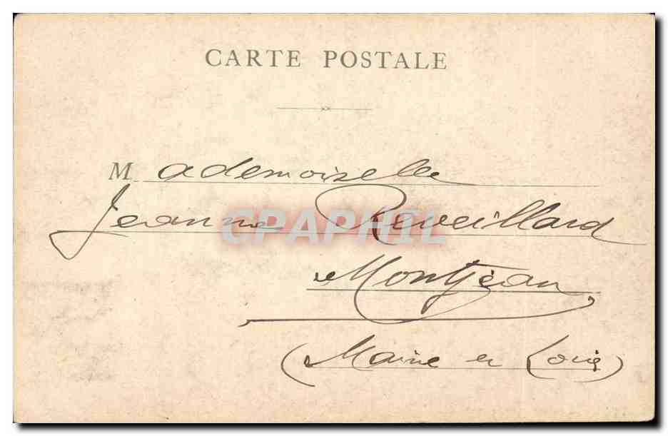 Paris - 8 L'Avenue de L'Opera - CPA  — Verso