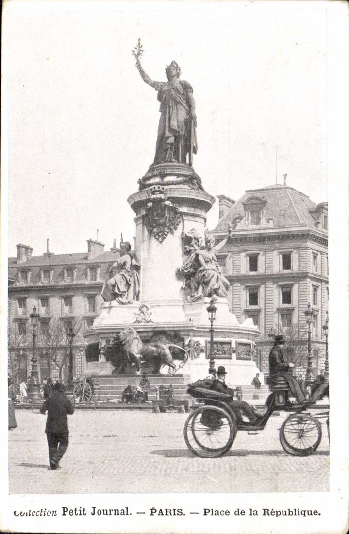 Paris - 3 Collection Petit Journal - La Place de la Rebublique - CPA 