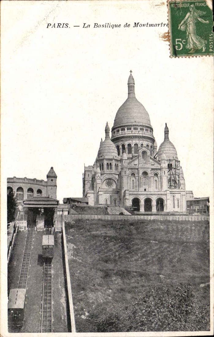 Paris - 18 - La Basilique de Montmartre - Sacre Coeur - CPA 