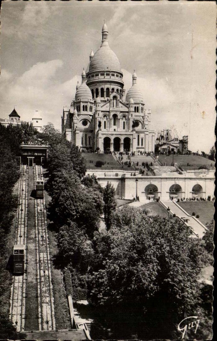 Paris - 18 - La Basilique de Montmartre - Sacre Coeur - CPA 
