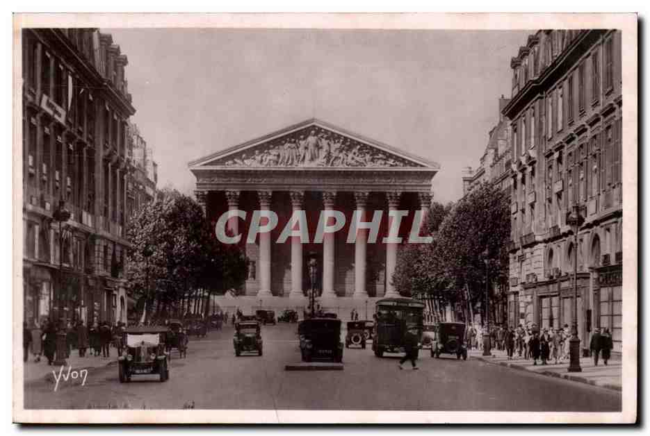 Paris - 8- La Madeleine et la Rue Royal - CPA 