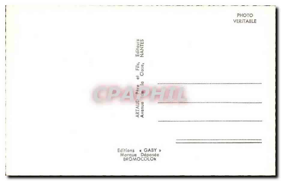 Domfront - Souvenir - CPA  — Rückseite