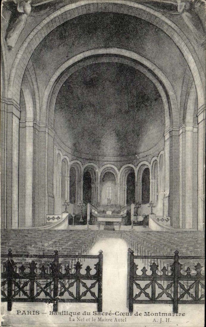 Paris 18 - Basilique du Sacre Coeur - Montmartre - CPA 