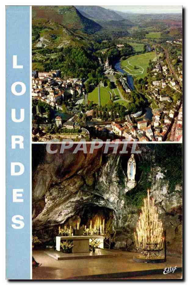 Lourdes - Souvenir - CPA 