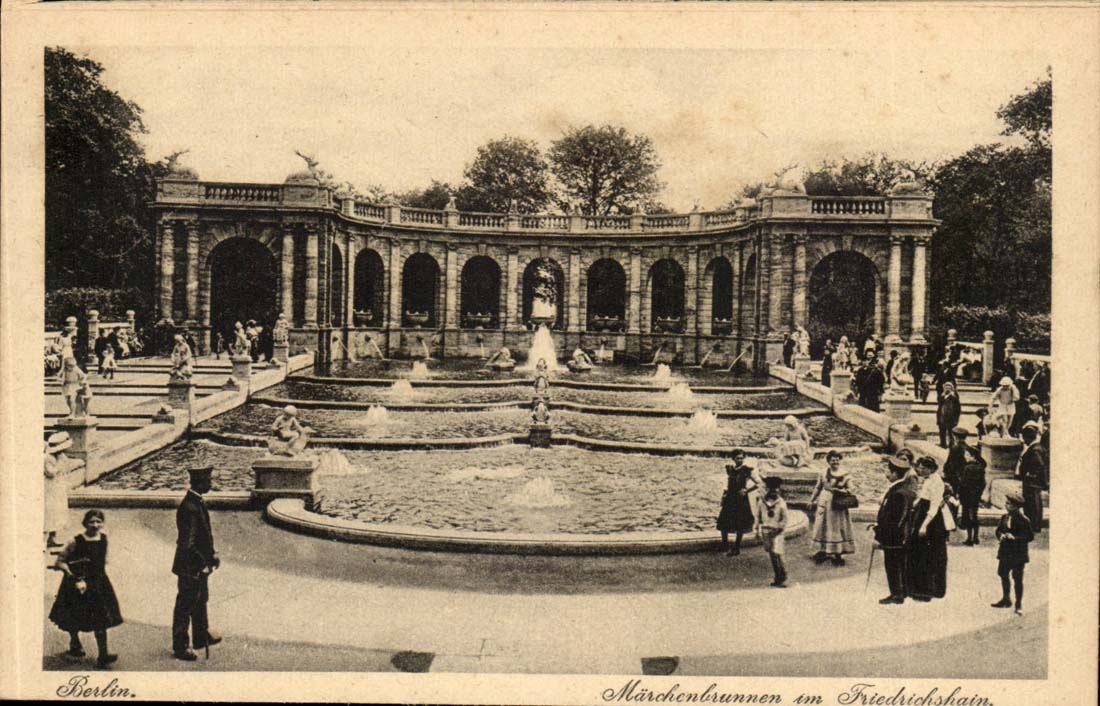 Deutscland - Allemagne - Germany - Berlin - Maerchenbrunnen am Friedrichsbain - CPA 