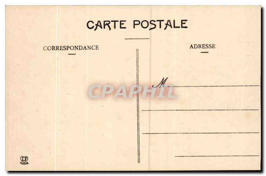Gavarnie CPA Breche de Roland et le casque — Verso