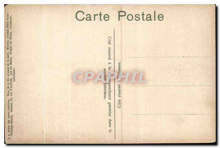 Beaulieu CPA Vue generale — Rückseite