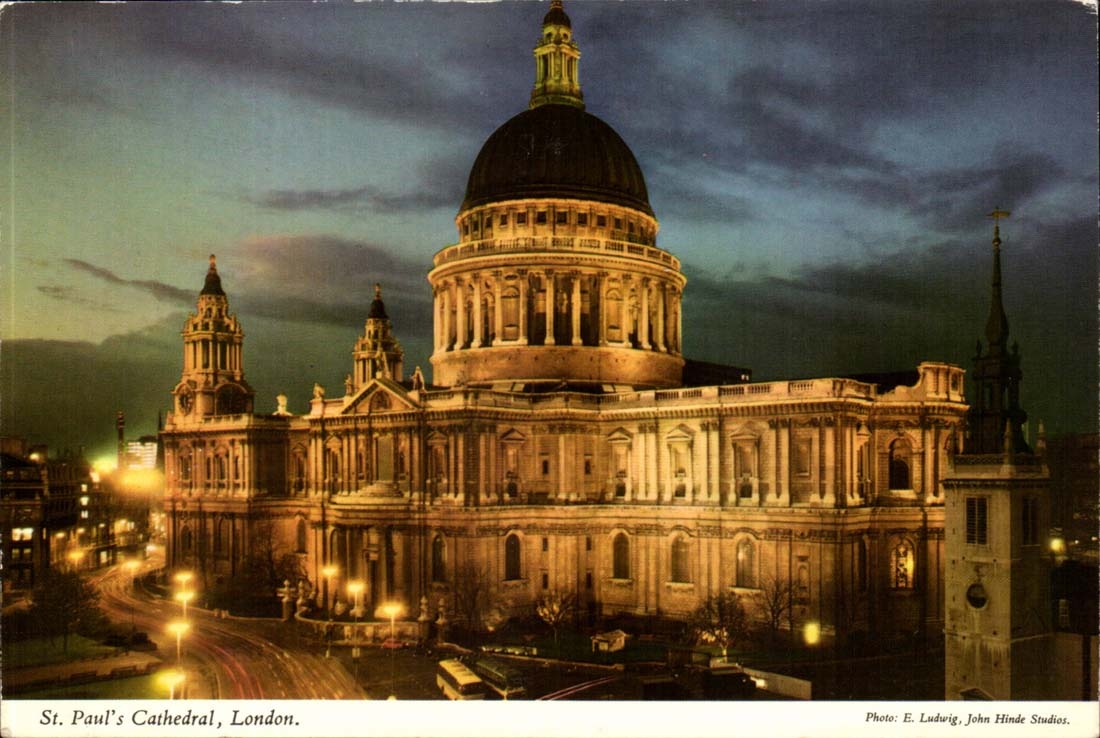 Grande Bretagne Londres London CPM St Paul's cathedral 