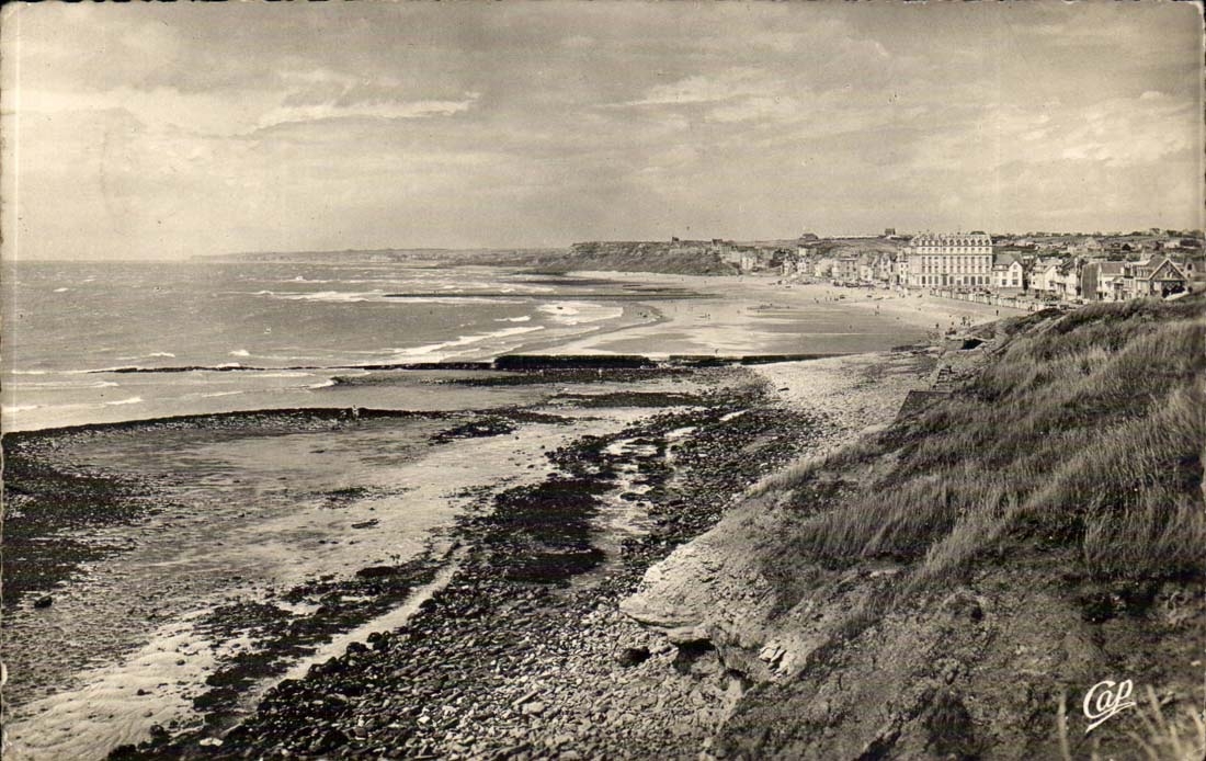 Wimereux CPM La plage vue des falaises