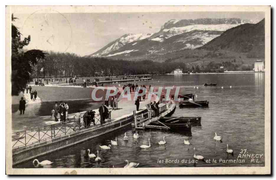 Annecy CPA Les bords du lac et le Parmelan