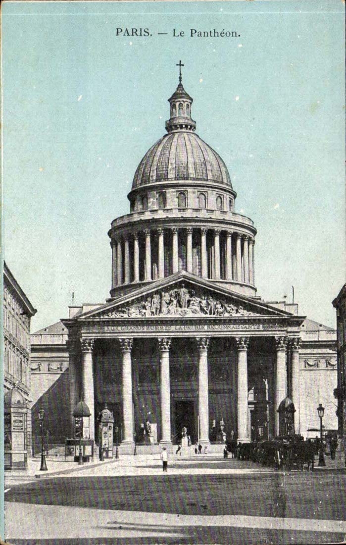Paris CPA Le Pantheon