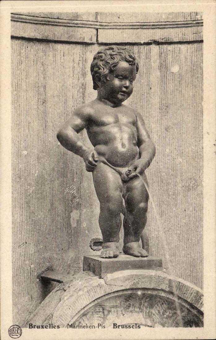 Belgie Belgique Bruxelles CPA Manneken Pis