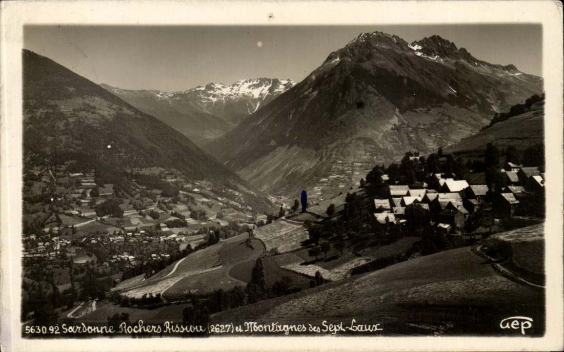 Sardonne, Rochers Rission (2627) et Montagnes des Sept Laux — GEP