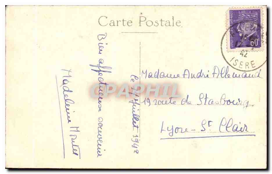 Sardonne, Rochers Rission (2627) et Montagnes des Sept Laux — GEP — Verso