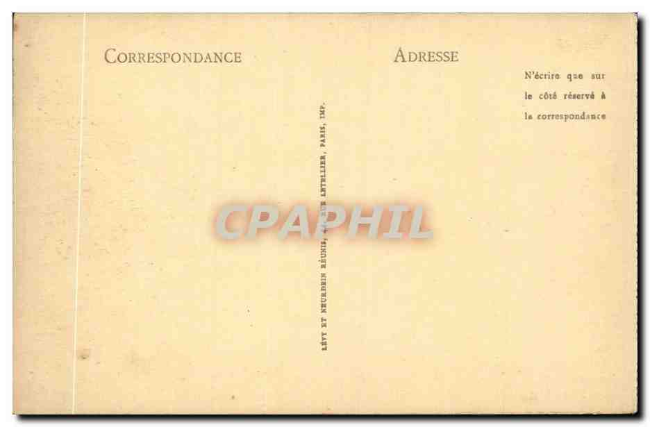 Musee de Dijon CPA La salle des Gardes — Rückseite