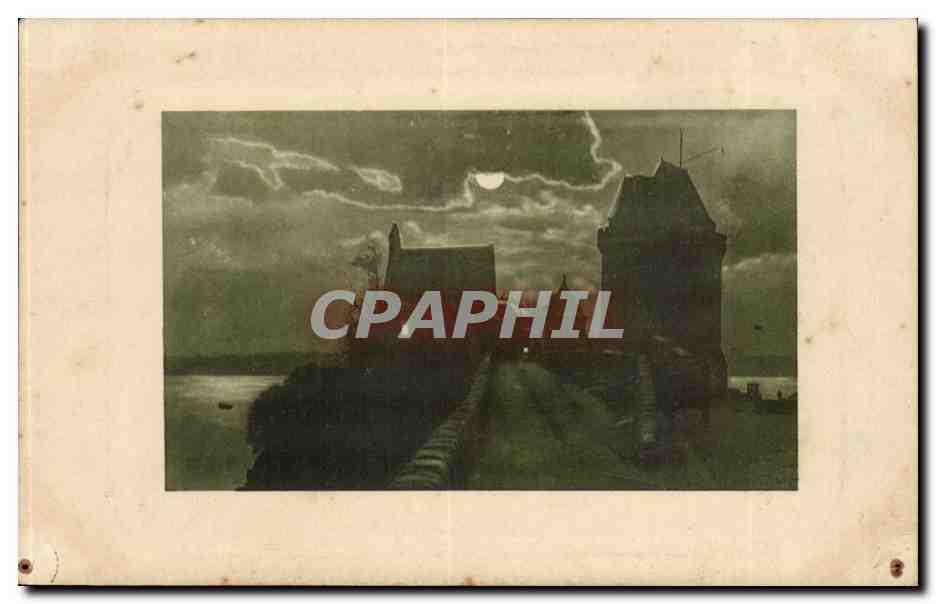 CPA Chateau (lac leman ? Suisse ? Annecy ?)