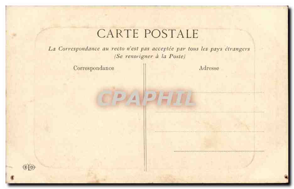 CPA Chateau (lac leman ? Suisse ? Annecy ?) — Rückseite