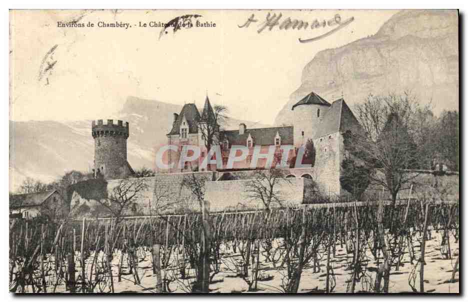Environs de Chambery CPA Le chateau de la Bathie