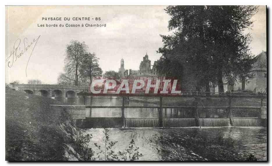 Paysage du CEntre CPA Les bords du Cosson a Chambord