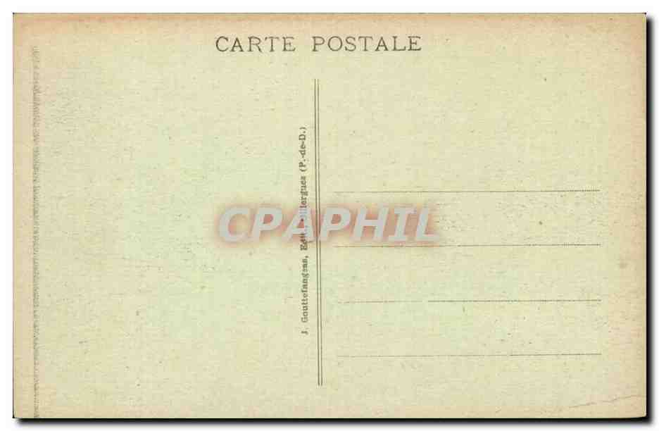 Thiers - Gorges de la Durolle - Le Bout-du-Monde — éditeur e.d.o., n° 248 — Reverso
