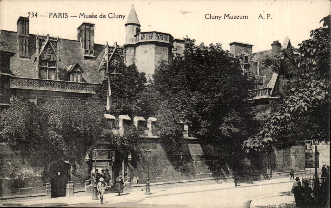 Paris CPA Musee de Cluny 
