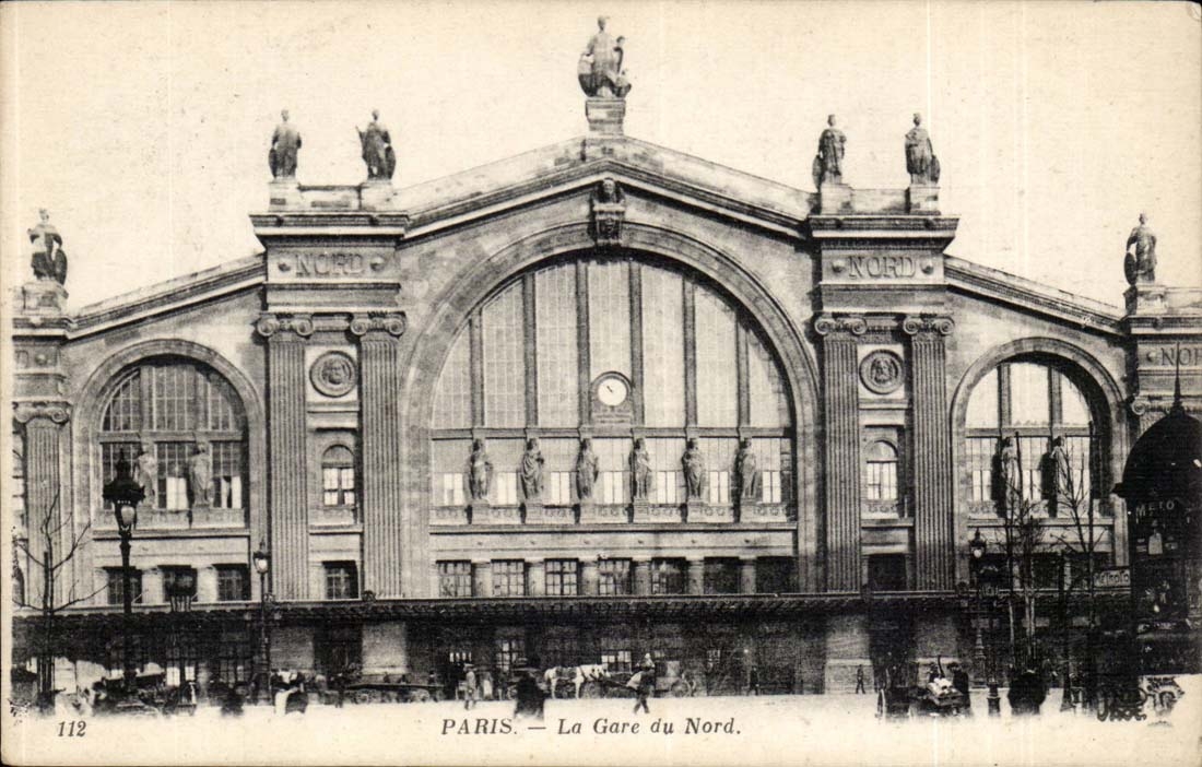 Paris CPA Gare du Nord