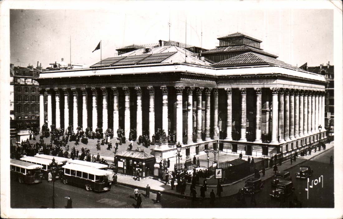 Paris CPA La Bourse
