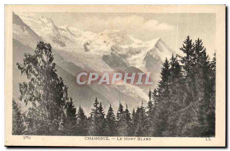 Chamonix Mont Blanc CPA