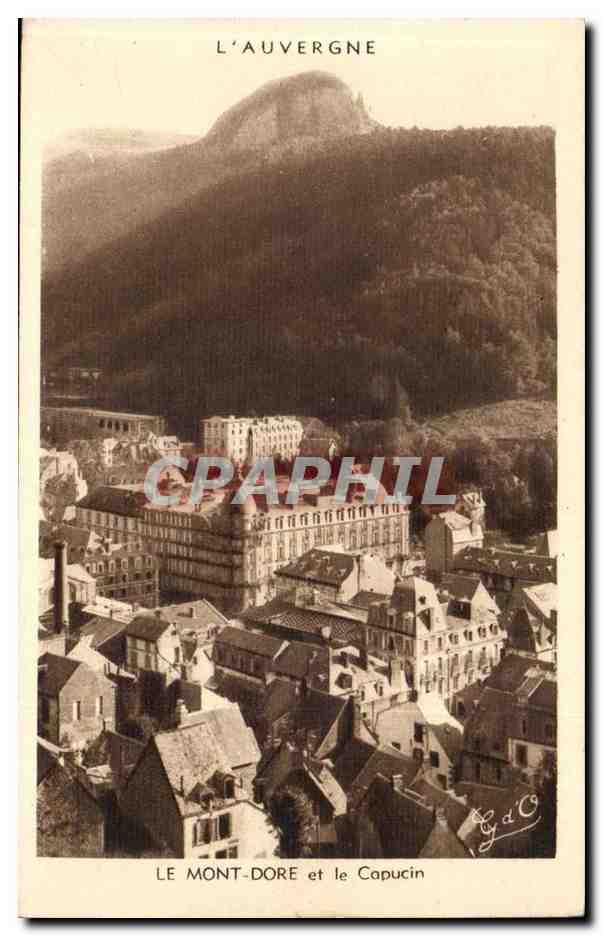 Mont Dore CPA Le capucin auvergne