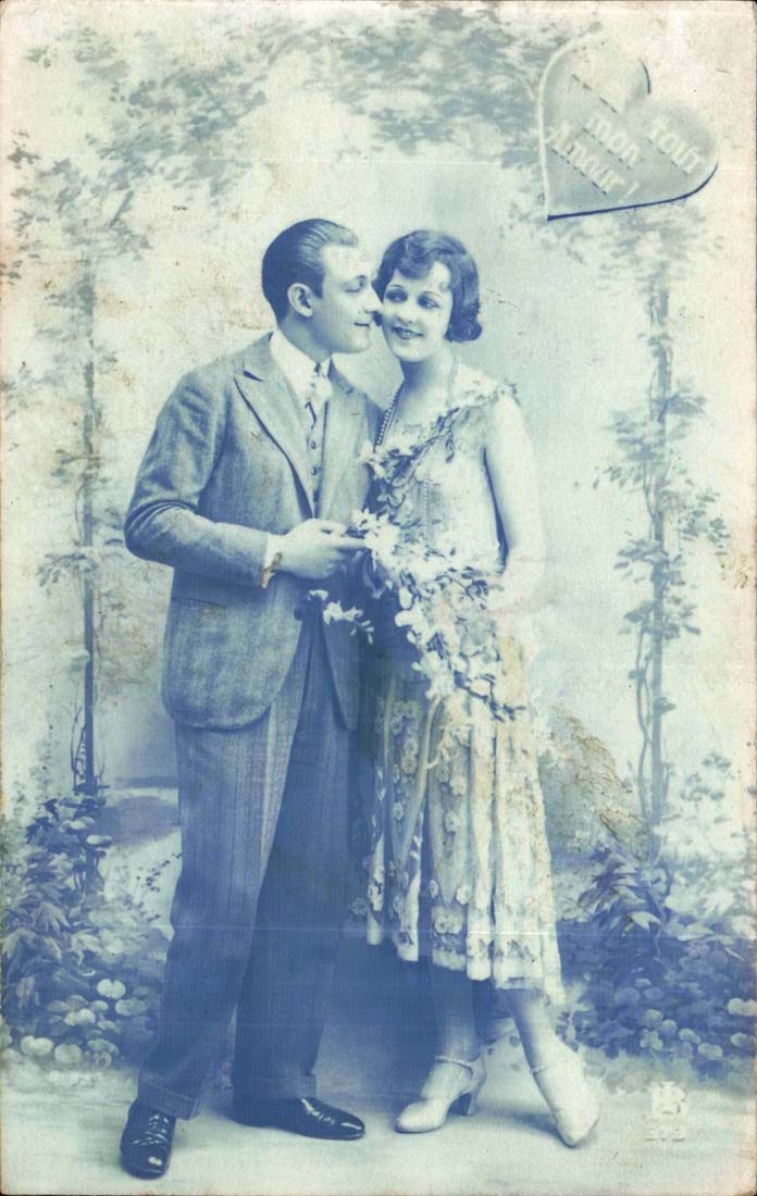 CPA Fantaisie Couple 