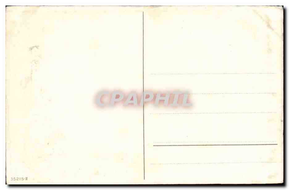 CPA Fantaisie Anniversaire Fleurs — Rückseite