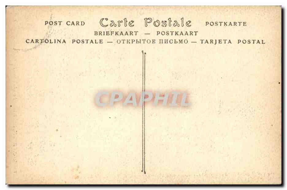 Montreuil Bellay CPA Le chateau (facade nord) — Rückseite