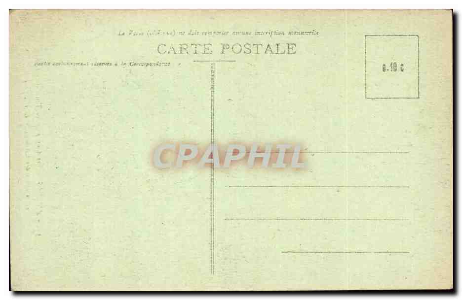 Angers CPA Les deux grandes tours du chateau et la porte des champs — Rückseite