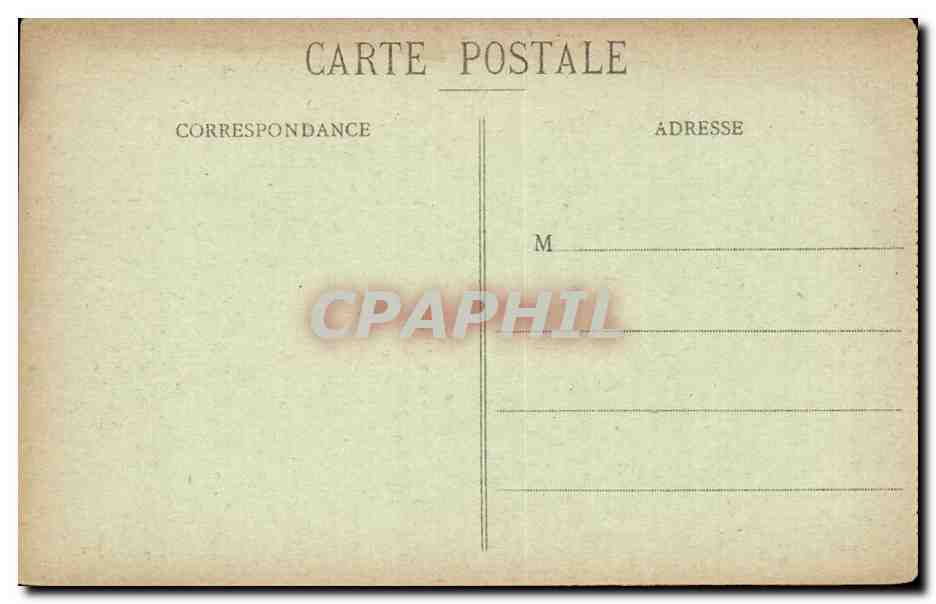 Nancy CPA Hemicycle de la carriere palais du gouvernement  — Verso