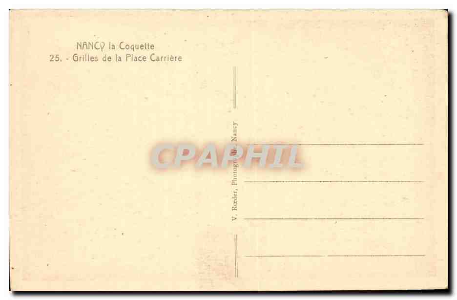 Nancy CPA Un coin de la place carriere — Verso