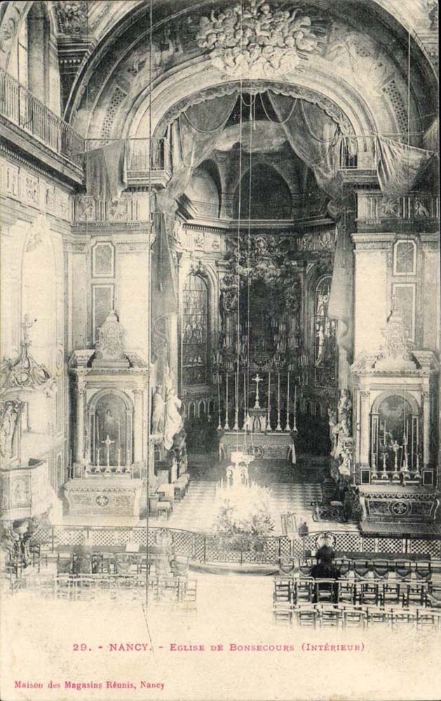 Nancy CPA Eglise de Bonsecours (interieur)