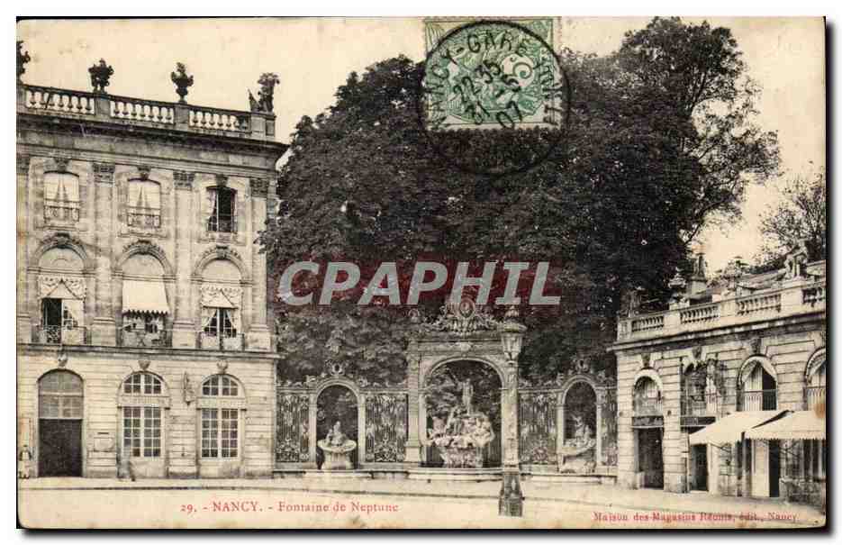 Nancy CPA Fontaine de Neptune 