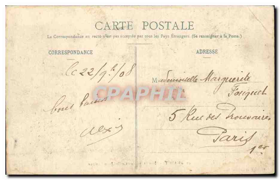 Nancy CPA Place Stanislas Grilles Jean Lamour — Verso