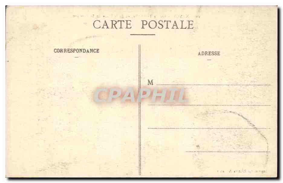 Nancy CPA Arc de triomphe vu de la place de la Carriere — Verso