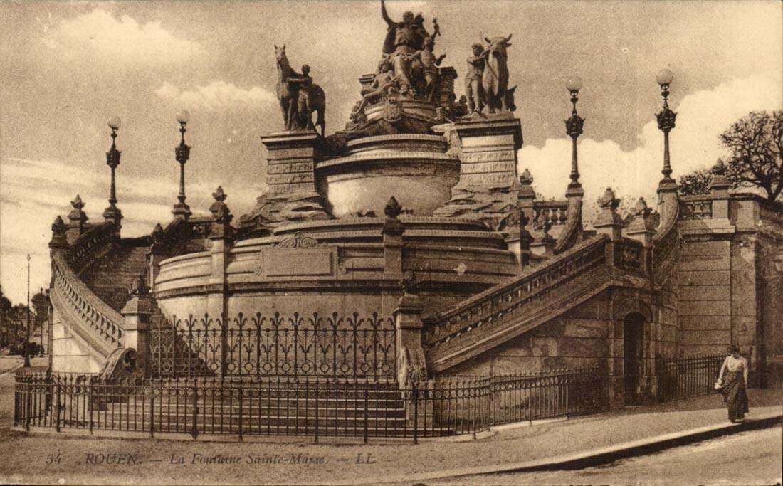 Rouen CPA La fontaine Sainte marie