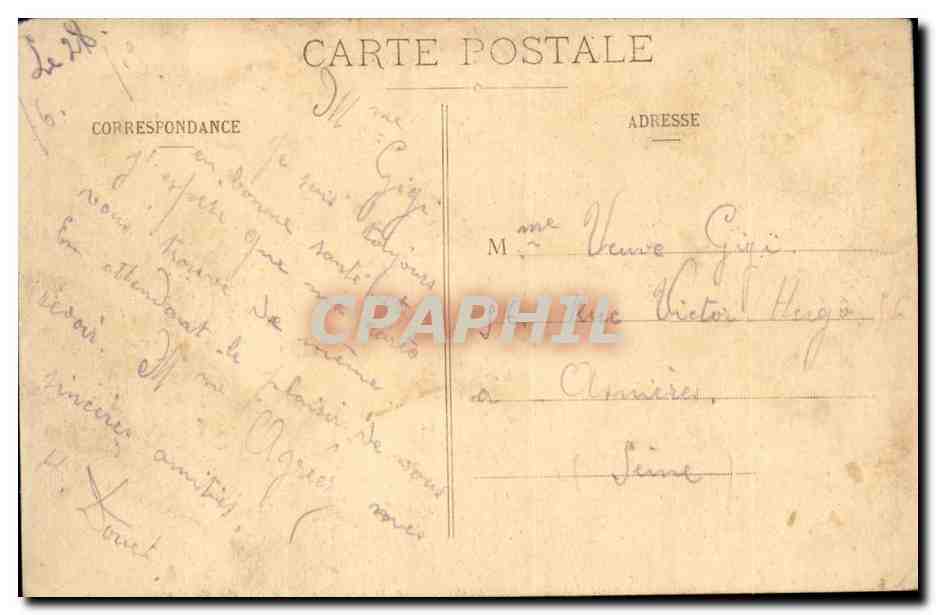 Nancy CPA Vue generale prise depuis Saint Epvre — Verso