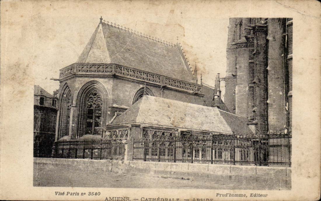 Amiens CPA Cathedrale Abside