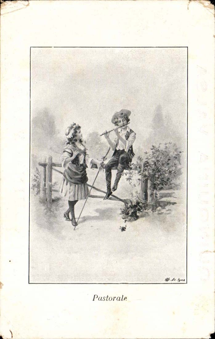 CPA FAntaisie Pastorale 