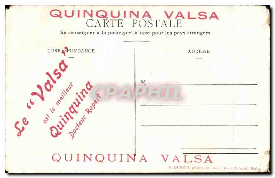 CPA FAntaisie Pastorale  — Rückseite