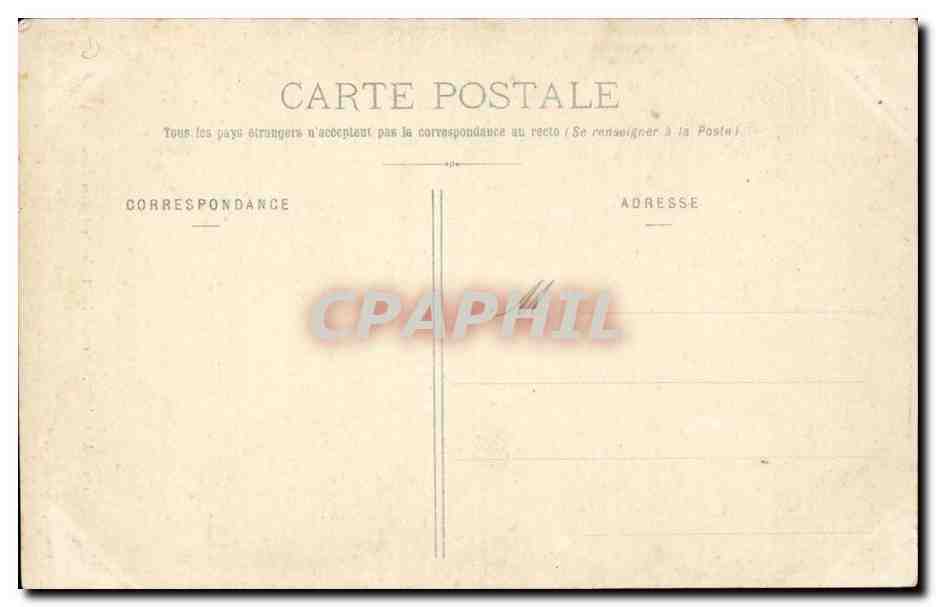 Avallon CPA Portail de l'eglise St Lazare (cote droit) — Back