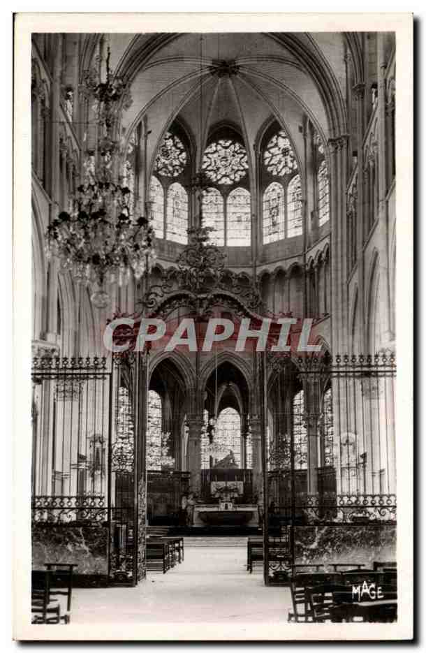 Auxerre CPA Le choeur de la cathedrale