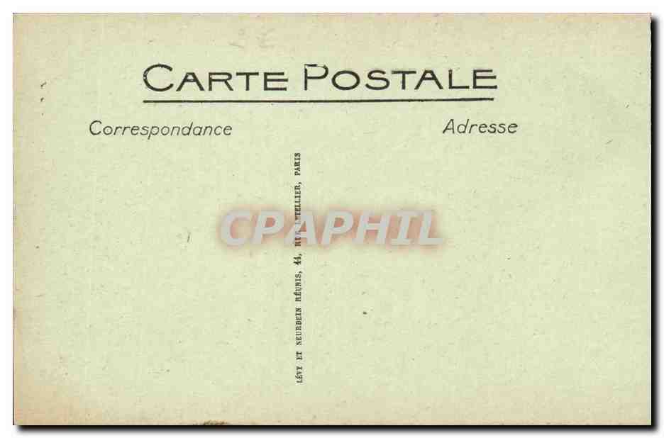 Chinon CPA Vue generale du chateau et le pont sur la Vienne — Rückseite