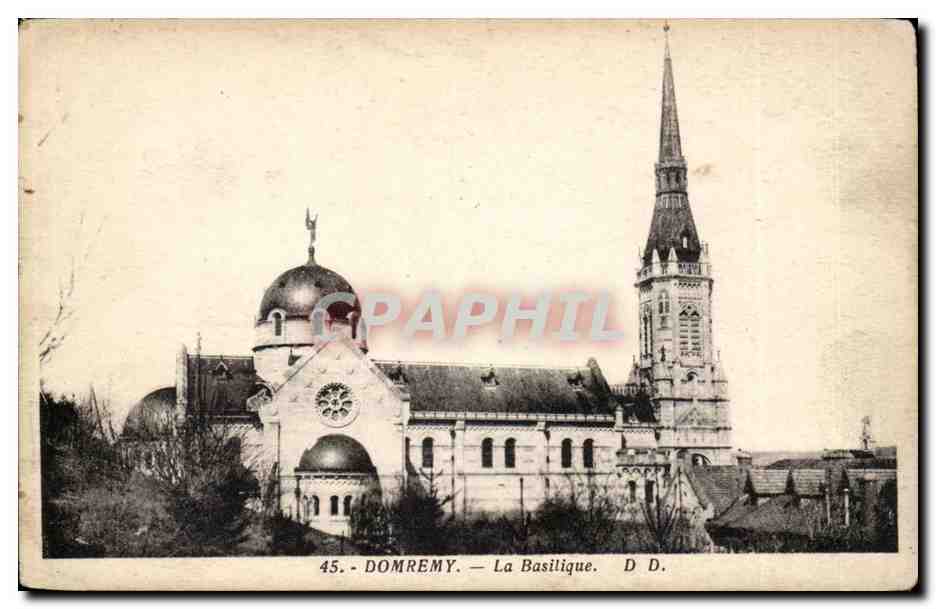 Domrémy — Die Basilika — Phototype Daniel Delbocourt, Mirecourt