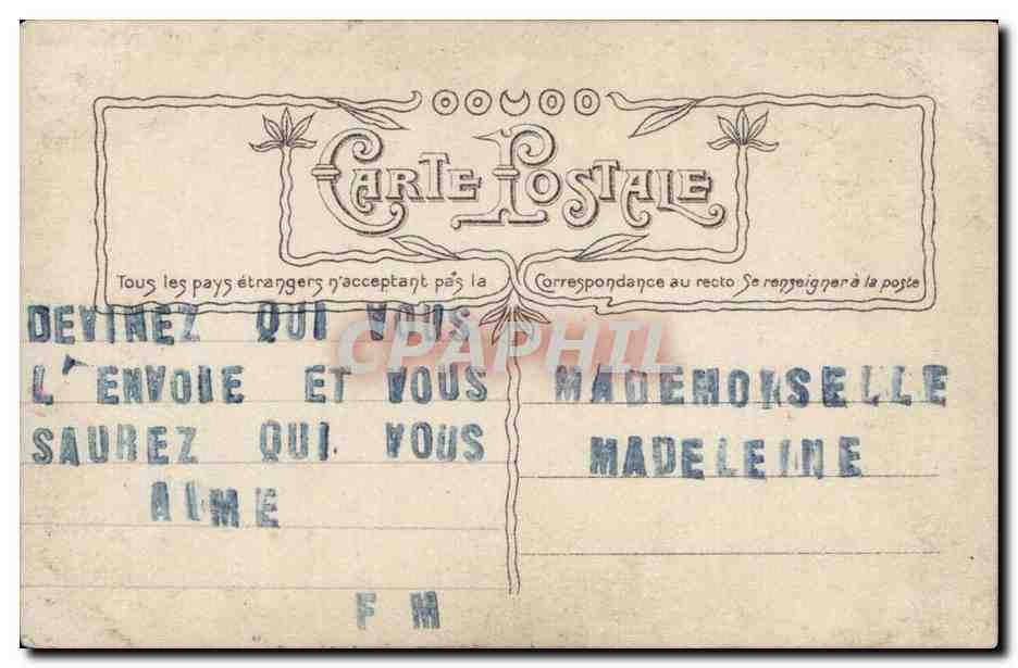 CPA Fantaisie Heureux anniversaire Enfant  — Rückseite