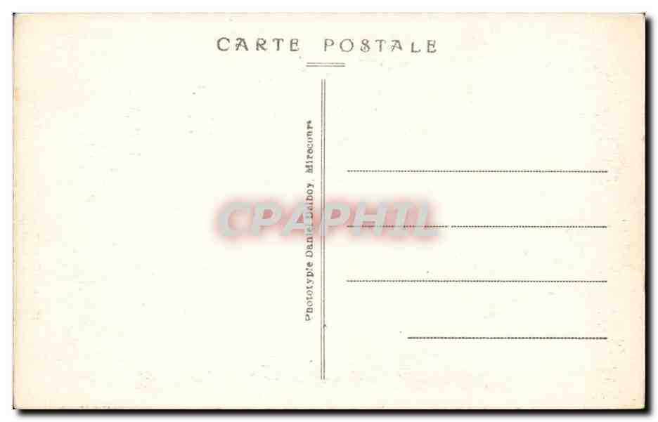 Chaumont CPA Eglise Saint Jean Baptiste Le portail — Verso